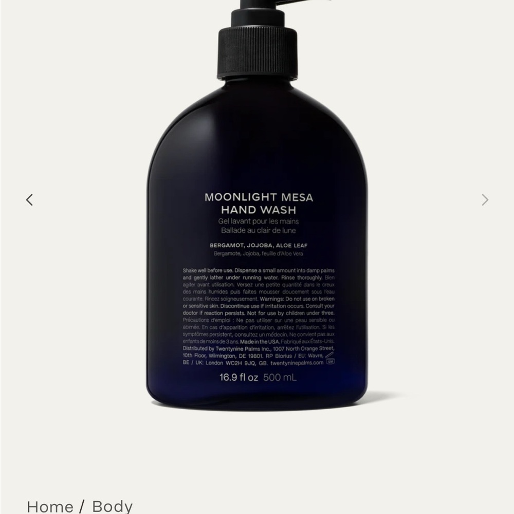 Twentynine Palms Hand Wash - Purple